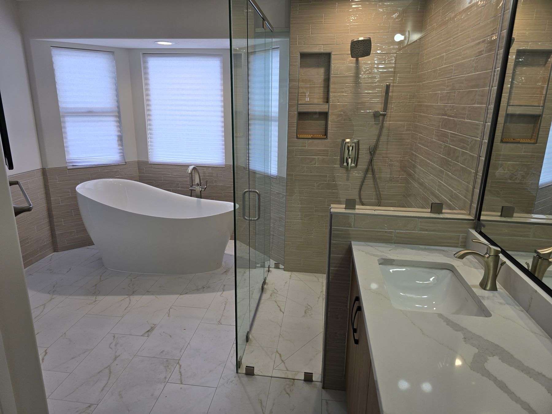 Complete bathroom renovation